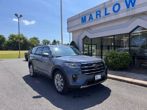 Vapor Blue Metallic 2026 Ford Explorer Active