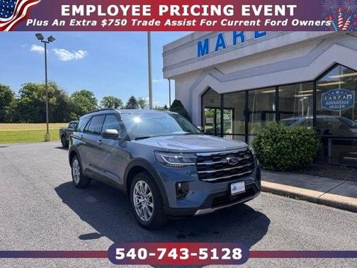Vapor Blue Metallic 2026 Ford Explorer Active