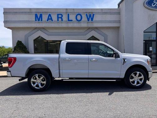 White Metallic 2022 Ford F-150