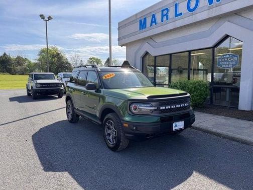 Green Metallic 2024 Ford Bronco Sport Badlands