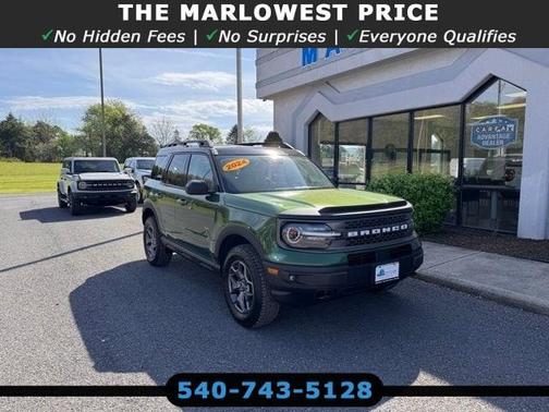 Green Metallic 2024 Ford Bronco Sport Badlands