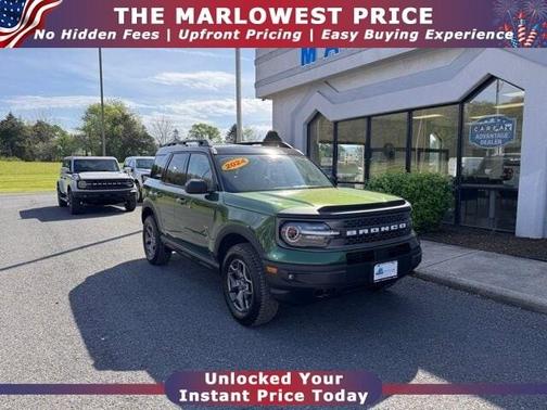 Green Metallic 2024 Ford Bronco Sport Badlands