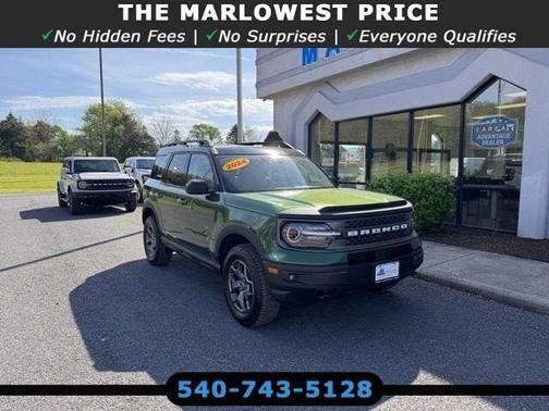 Green Metallic 2024 Ford Bronco Sport Badlands