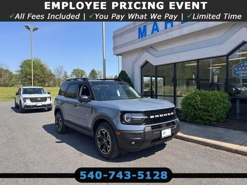 Azure Gray Metallic 2026 Ford Bronco Sport Outer Banks SUV