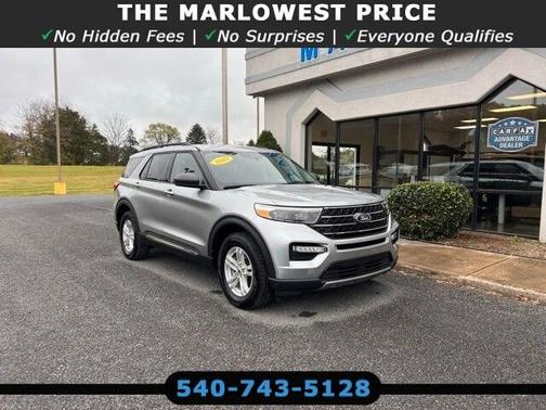 Silver Metallic 2023 Ford Explorer XLT