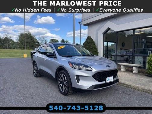Ingot Silver 2020 Ford Escape SE Sport Hybrid
