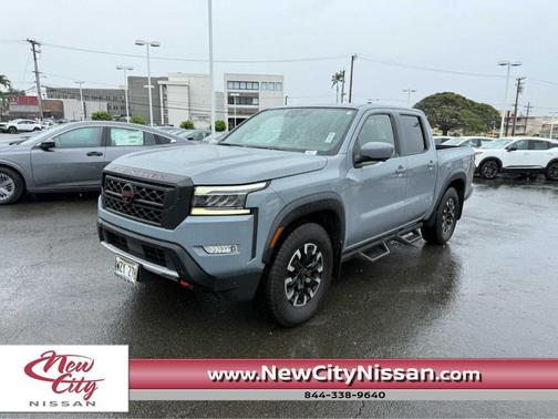 Boulder Gray Metallic 2024 Nissan Frontier PRO-X