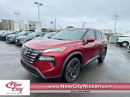 Scarlet Ember 2026 Nissan Rogue SV