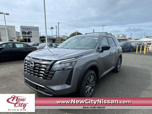 Gun Metallic 2026 Nissan Pathfinder SV