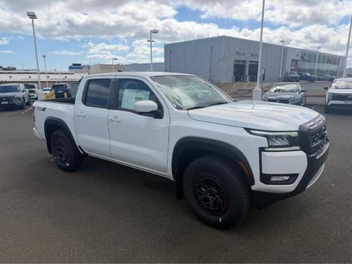 Glacier White 2026 Nissan Frontier PRO-X