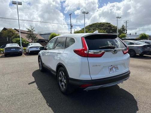 Platinum White Pearl 2019 Honda CR-V EX