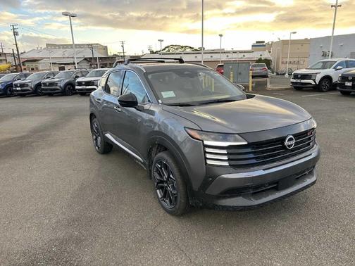 Gun Metallic 2026 Nissan Kicks SR