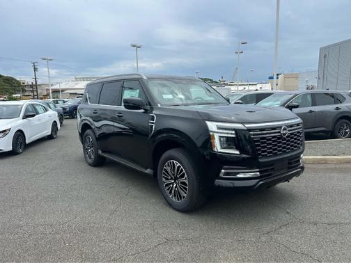 Black 2026 Nissan Armada Platinum