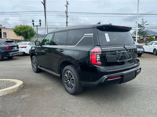 Black 2026 Nissan Armada Platinum