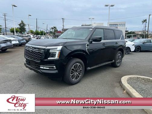 Black 2026 Nissan Armada Platinum