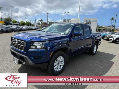 Deep Blue Pearl 2022 Nissan Frontier SV