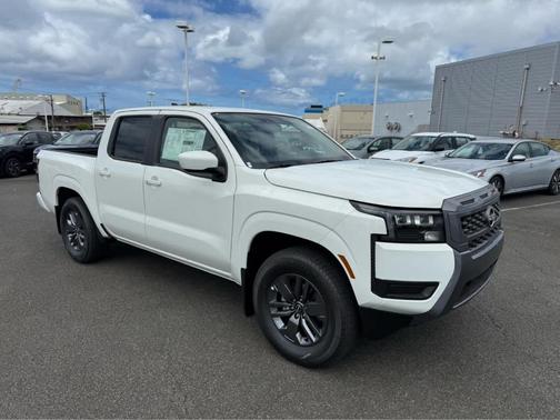 Glacier White 2026 Nissan Frontier SV