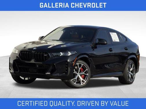 Black Sapphire Metallic 2024 BMW X6 M60i