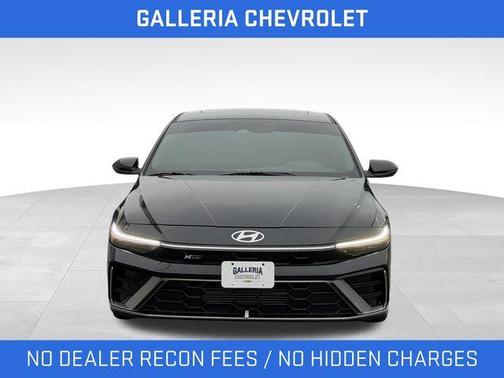 Black 2025 Hyundai ELANTRA N Line