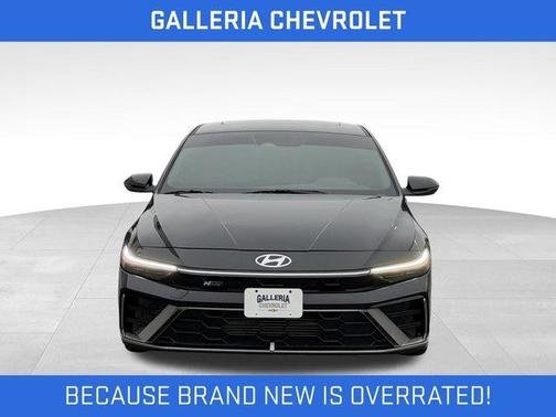 Black 2025 Hyundai ELANTRA N Line