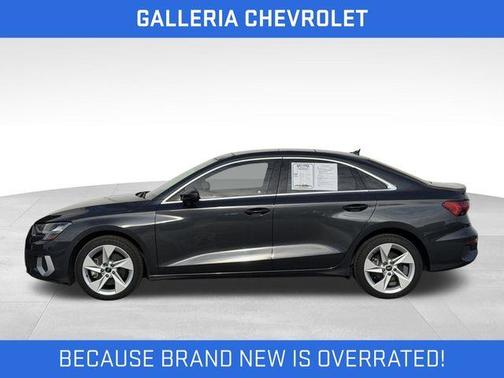 Manhattan Gray Metallic 2022 Audi A3 40 Premium