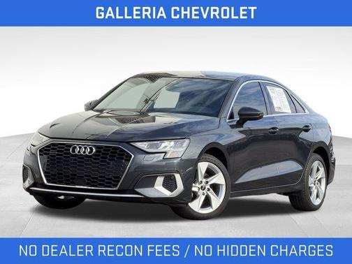 Manhattan Gray Metallic 2022 Audi A3 40 Premium