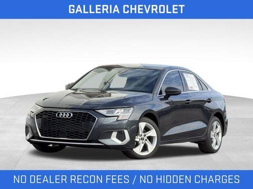 Manhattan Gray Metallic 2022 Audi A3 40 Premium