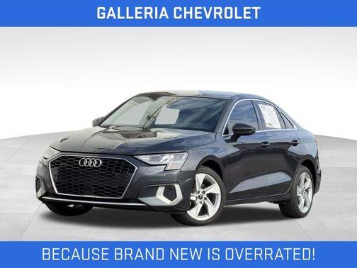 Manhattan Gray Metallic 2022 Audi A3 40 Premium