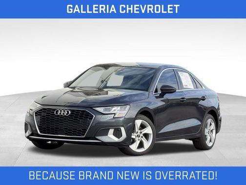 Manhattan Gray Metallic 2022 Audi A3 40 Premium
