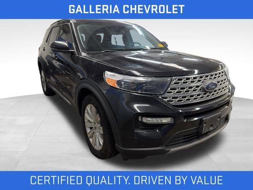Black Metallic 2022 Ford Explorer Limited