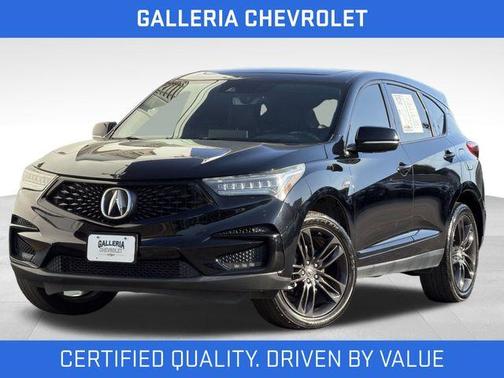 Majestic Black Pearl 2019 Acura RDX A-Spec
