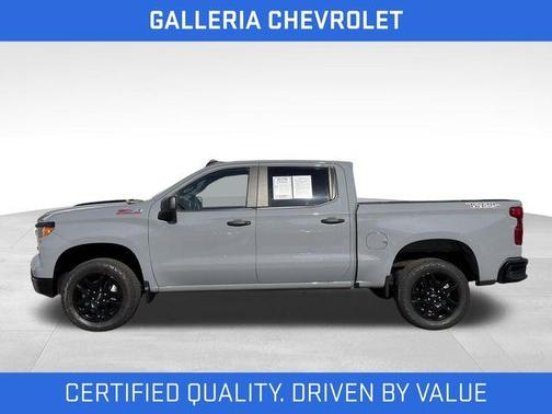 Slate Gray Metallic 2024 Chevrolet Silverado 1500 Custom Trail Boss