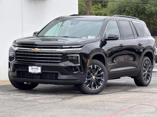 Black 2026 Chevrolet Traverse LT