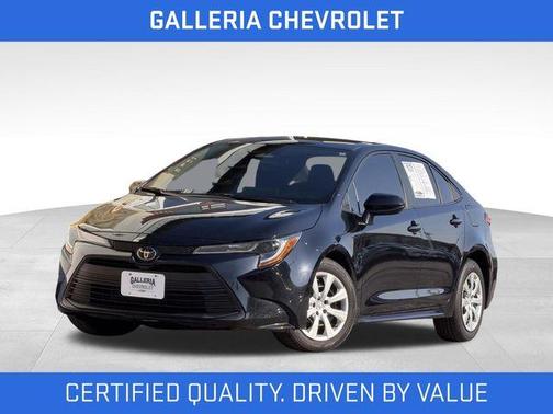 Midnight Black Metallic 2023 Toyota Corolla LE