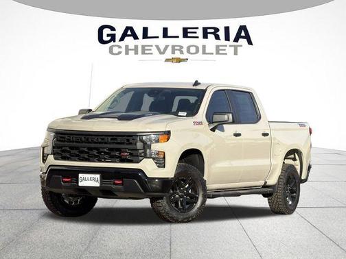 White Sand 2026 Chevrolet Silverado 1500 Custom Trail Boss