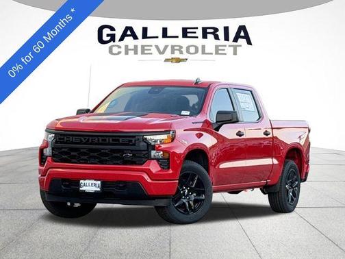 Red 2026 Chevrolet Silverado 1500 Custom