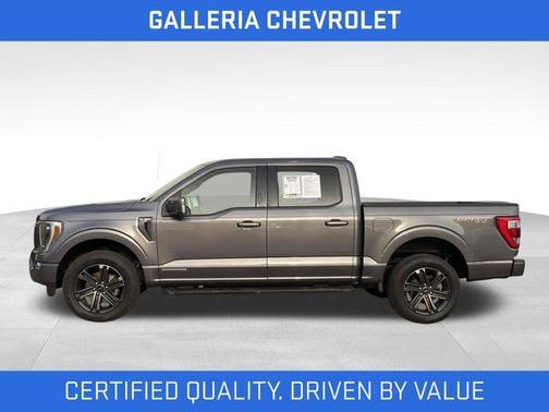 Gray Metallic 2021 Ford F-150 Lariat
