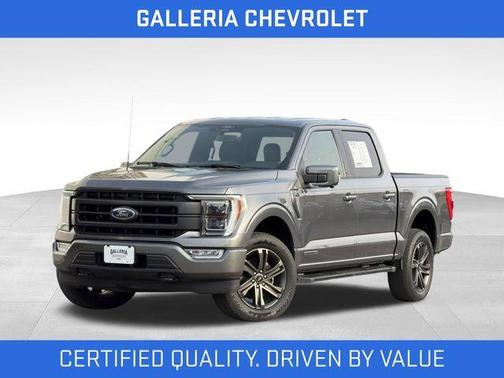 Gray Metallic 2021 Ford F-150 Lariat