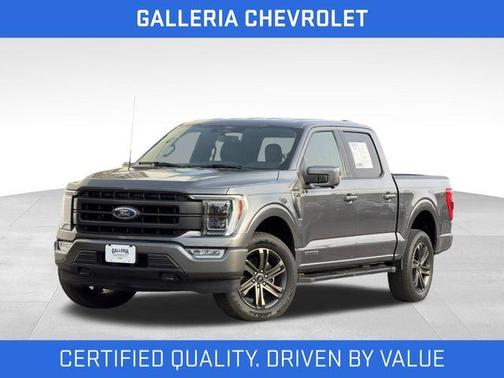 Gray Metallic 2021 Ford F-150 Lariat