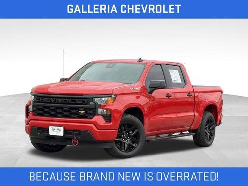 Red 2024 Chevrolet Silverado 1500 Custom