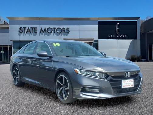 Gray 2019 Honda Accord Sport