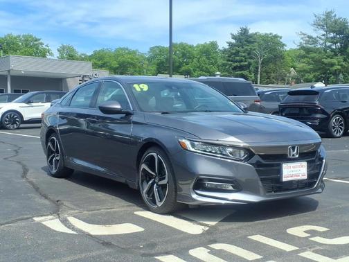 Gray 2019 Honda Accord Sport
