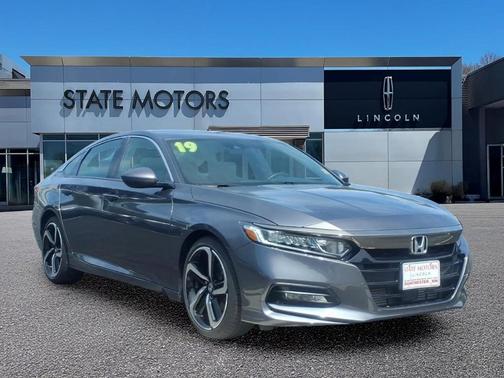 Gray 2019 Honda Accord Sport