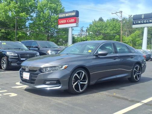 Gray 2019 Honda Accord Sport