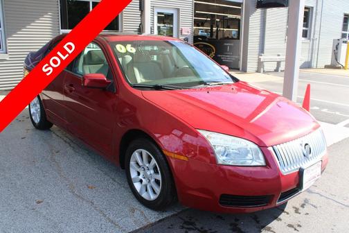 Vivid Red Metallic 2006 Mercury Milan V6