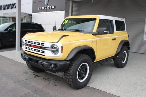 Yellow 2024 Ford Bronco Heritage Limited Edition