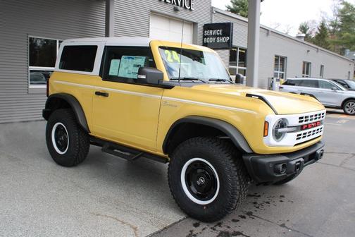 Yellow 2024 Ford Bronco Heritage Limited Edition