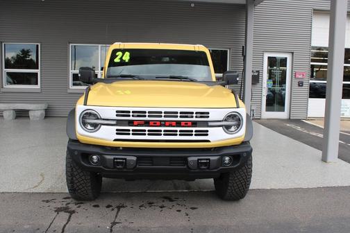 Yellow 2024 Ford Bronco Heritage Limited Edition