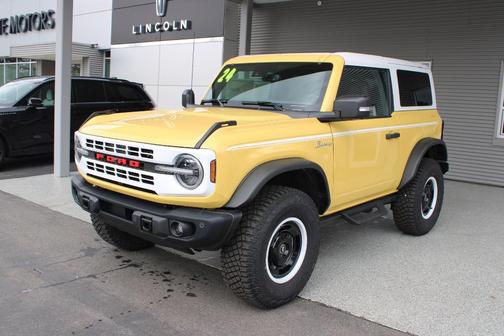 Yellow 2024 Ford Bronco Heritage Limited Edition