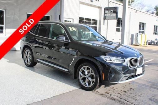 Jet Black 2024 BMW X3 xDrive30i